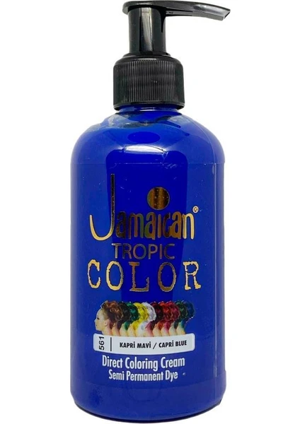 Jamaican Jeans Color Saç Boyası Kapri Mavi 250 Ml.