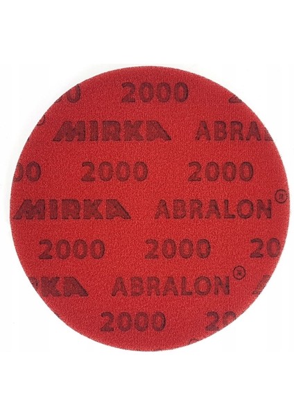 Mırka Abralon 150MM Disk Cırt Zımpara P2000 20'li Paket