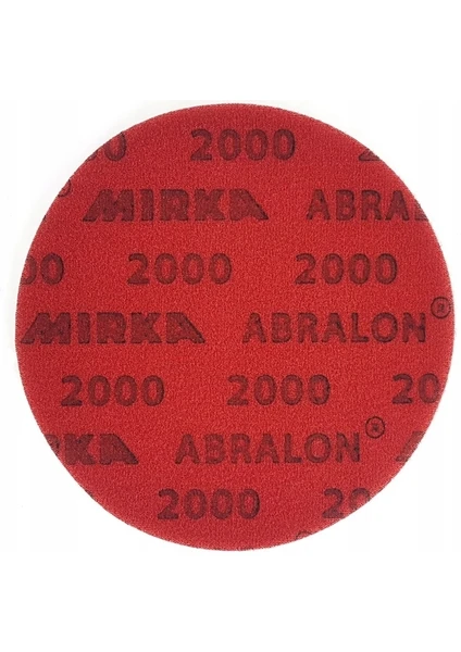 Mırka Abralon 150MM Disk Cırt Zımpara P2000 20'li Paket