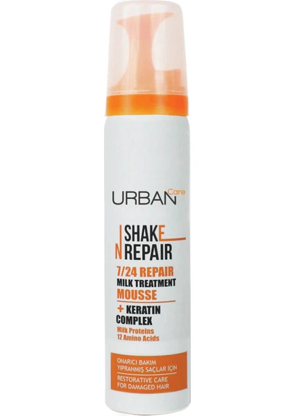 Urban Care Shake N Repair 7/25 Milk Treatment Saç Köpüğü Yıpranmış Saçlar 75ML