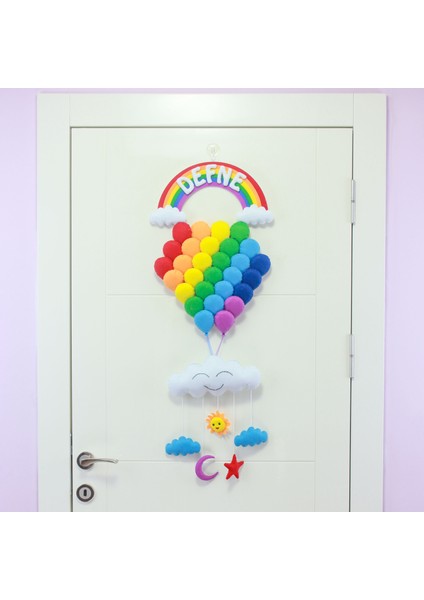 Defne Isimli Balonlar Bedek Odası Kapı Süsü fiyatları