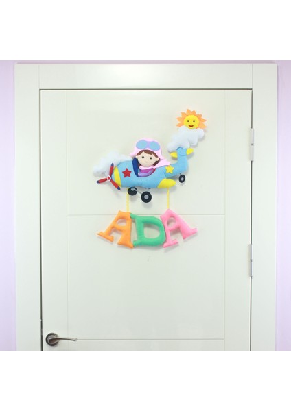 Ada Isimli Uçak Bedek Odası Kapı Süsü fiyatları