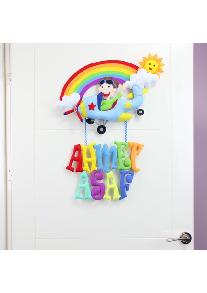 Ahmet Asaf Isimli Uçak Bedek Odası Kapı Süsü fiyatları