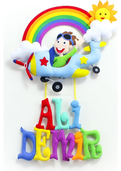 Ali Demir Isimli Uçak Bedek Odası Kapı Süsü