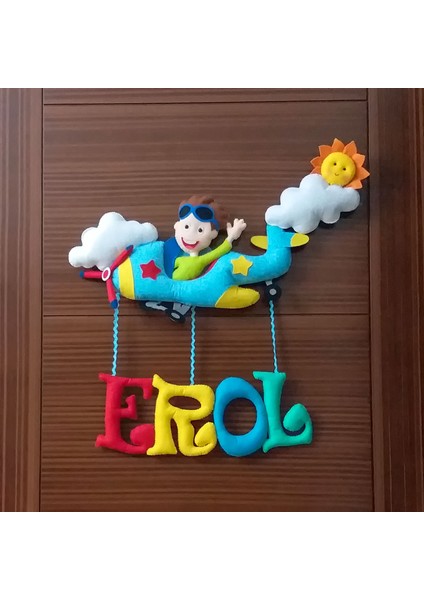 Erol Isimli Uçak Bedek Odası Kapı Süsü