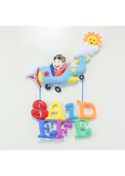 Said Efe Isimli Uçak Bedek Odası Kapı Süsü