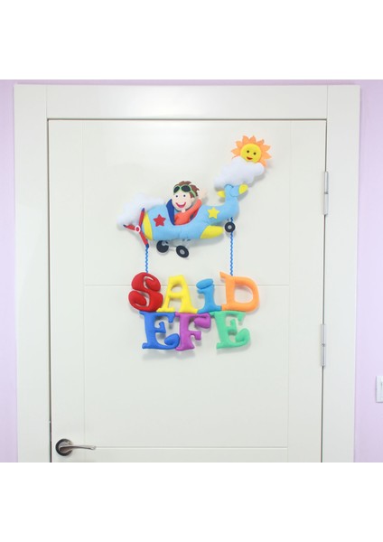 Said Efe Isimli Uçak Bedek Odası Kapı Süsü fiyatları