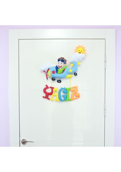 Yağız Isimli Uçak Bedek Odası Kapı Süsü fiyatları