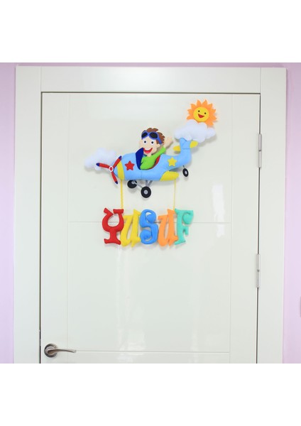 Yusuf Isimli Uçak Bedek Odası Kapı Süsü fiyatları