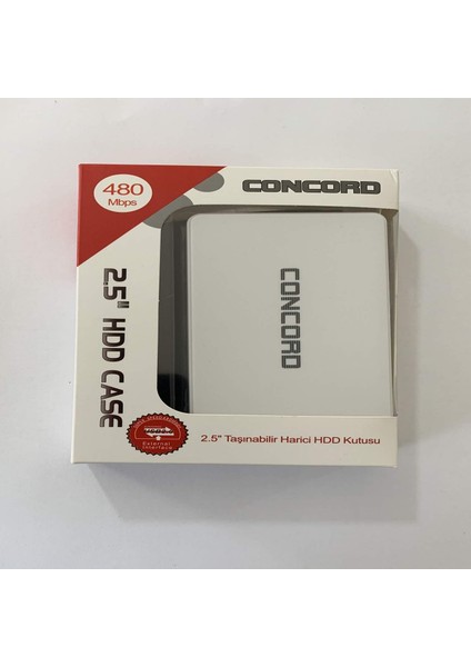 C-855 2.5" 3.0hdd USB Kutusu Beyaz M1