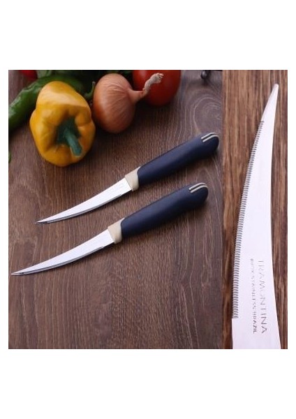 23512/214 Orta Kıvrık Lazerli Domates Bıçağı 2 Adet fiyatları