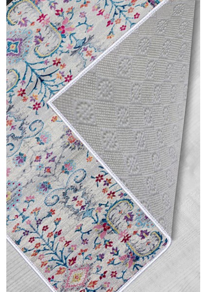 Dijital Baskı Yıkanabilir Kaymaz Taban Salon Halısı RVG1558-HT755 modelleri