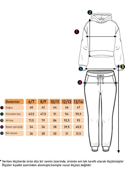 Toontoy Kız Çocuk Garnili Eşofman Takımı fiyatları