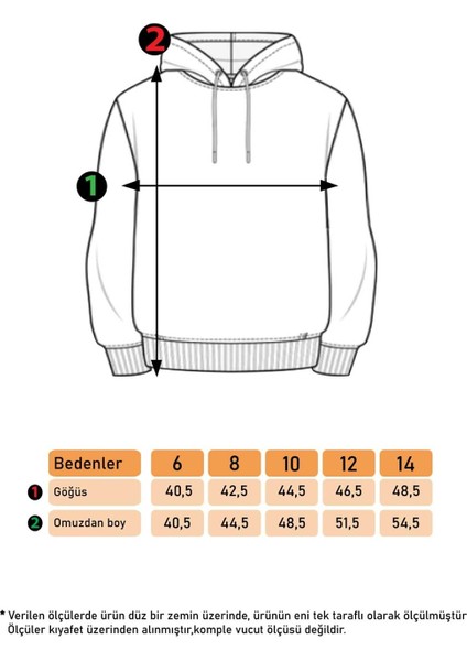Toontoy Kız Çocuk Baskılı Kanguru Cepli Sweatshirt fiyatları