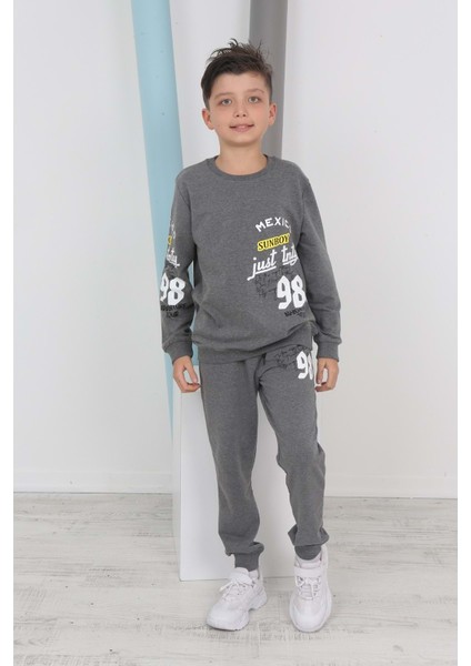 Toontoy Erkek Çocuk Just Tnty Baskılı Eşofman Takım