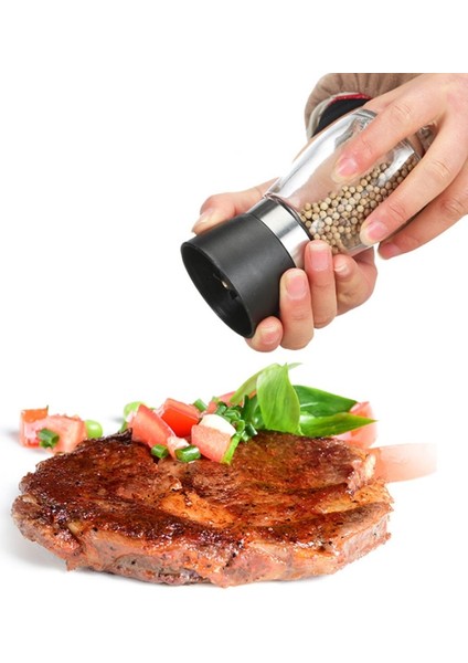Yaratıcı Paslanmaz Çelik Freze Tuz Biber Kahve Dıy Manuel Şişe Öğütücü (Yurt Dışından) modelleri