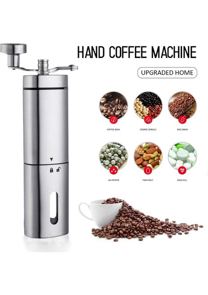 Manuel Kahve Öğütücü Ayarlanabilir Burr Kahve (Yurt Dışından) modelleri