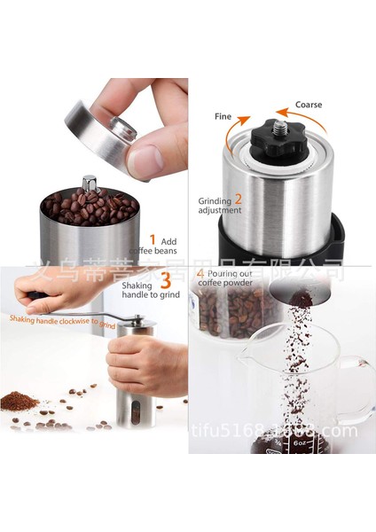 Gümüş Kahve Mini Paslanmaz Çelik Öğütücüler (Yurt Dışından) fırsatları