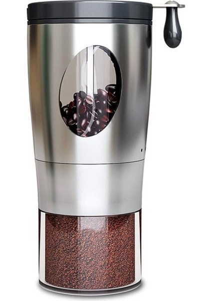 Manuel Kahve Öğütücü Ayarlanabilir Burr Kahve (Yurt Dışından)