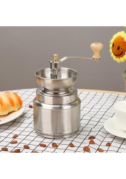 Vktech Taşınabilir Paslanmaz Çelik El Manuel Kahve Öğütücü (Yurt Dışından) fırsatları