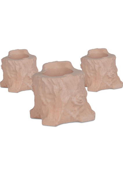 Huş Serisi Kiremit Rengi Saksı 3 Adet fiyatları