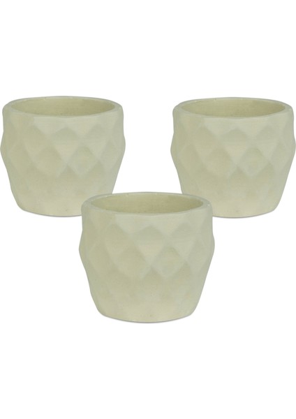 Sumru Serisi Su Yeşili Saksı 3 Adet fiyatları