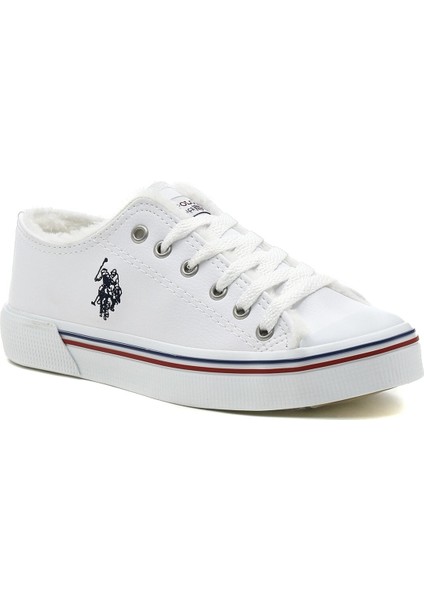 Penelope Krk 1pr Beyaz Kadın Havuz Taban Sneaker