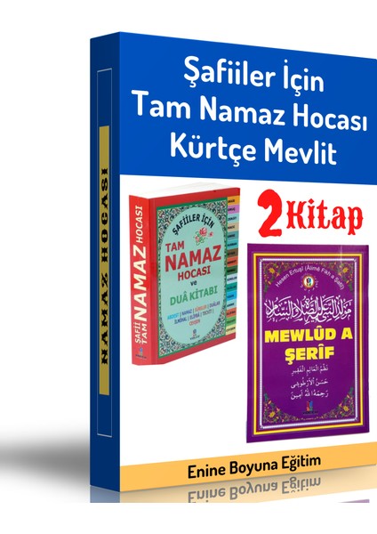 Şafiiler Için Namaz Hocası ve Kürtçe Mevlit Seti