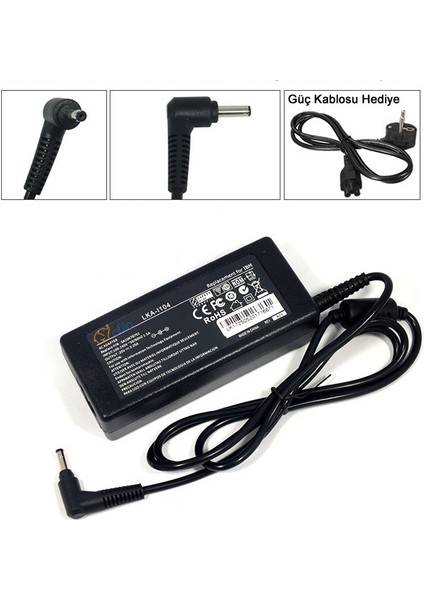 Lenovo Ideapad 81MV, 81MV0013TX Uyumlu Notebook Adaptör - Şarj Cihazı