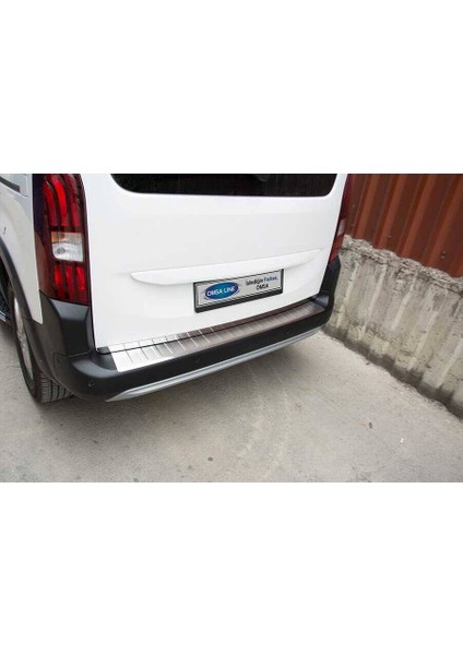 Opel Combo E Krom Arka Tampon Eşiği 2019 ve Sonrası