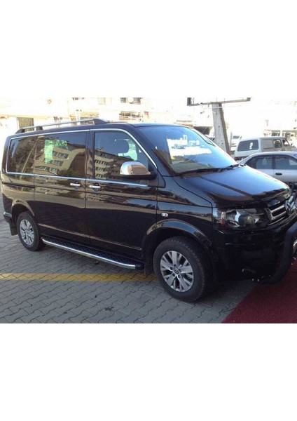 VW T5 Caravelle Krom Cam Çerçevesi 14 Parça Tek Sürgü Kısa Şase 2003 ve Sonrası