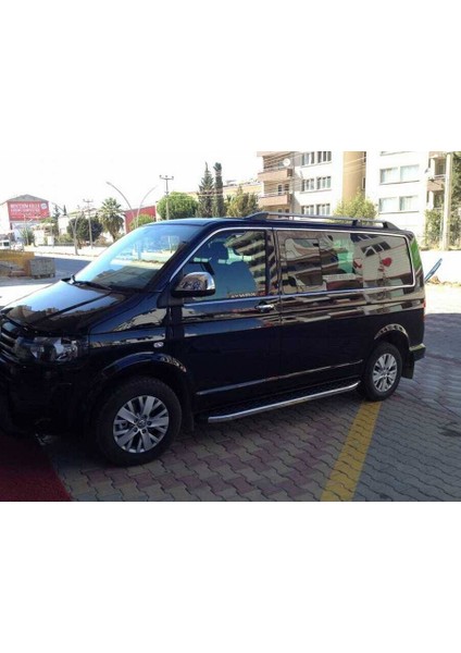 VW T5 Caravelle Krom Cam Çerçevesi 14 Parça Tek Sürgü Kısa Şase 2003 ve Sonrası