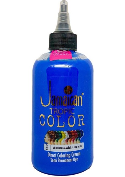 Jamaican Jeans Color Saç Boyası Gökyüzü Mavisi 250 Ml.