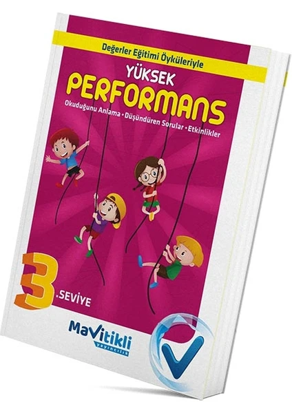 Mavitikli Çocuk 3.sınıf Okuma-Anlama "yüksek Performans " Değerler Eğitim Seti