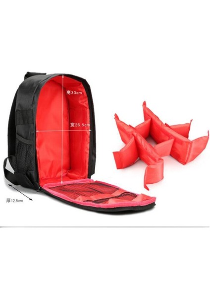 Çok Fonksiyonlu Kamera Sırt Çantası Video Dijital Dslr Çantası Su Geçırmez Dış Mekan Kamera Fotoğraf Çantası Kılıfı Içın Nikon/canon/dslr Içın (Yurt Dışından) fırsatları