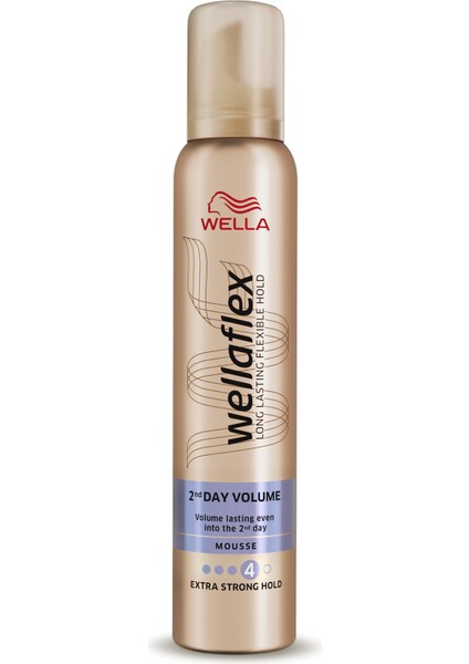 Wella Wellaflex Flexible Extra Strong Hold Mousse Extra Strong Hold- 200 Ml