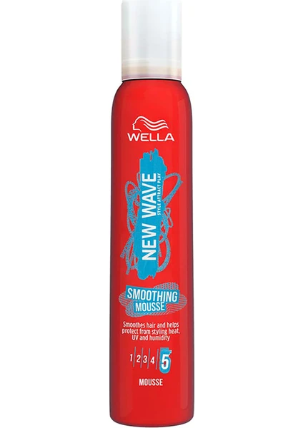 Wella New Wave Smoothing Mousse - 200 Ml