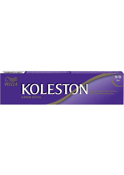 Wella Koleston Single 9/0 Sarı