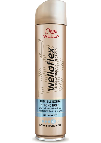 Wella Wellaflex Flexible Extra Strong Hold Hairspray Extra Strong Hold - 250 Ml