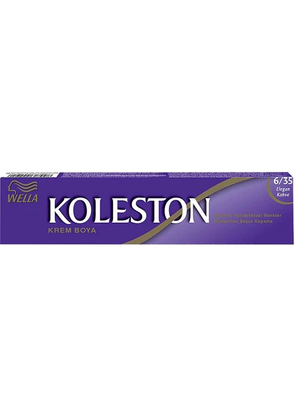 Wella Koleston Single 6/35 Elegan Kahve