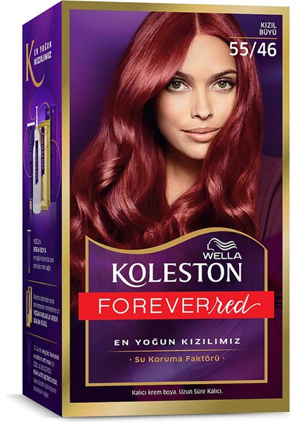 Koleston Kit Saç Boyası 55/46 Kızıl Büyü