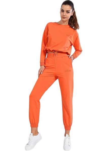 Ecko Unltd Jun Kadın Yüksek Kemer Detaylı Eşofman Altı