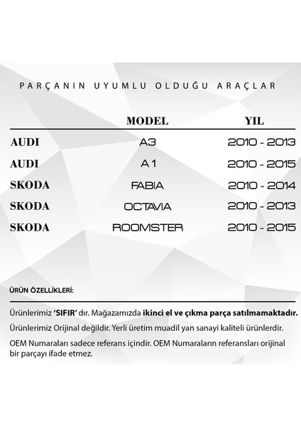 Vw Polo - Audi A3 - Skoda - Seat Için Yağ Soğutucu Conta 1.2 Tsı indirimleri