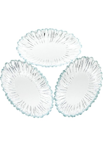 10545 Aurora 3'lü Servis Tabağı - 15 cm