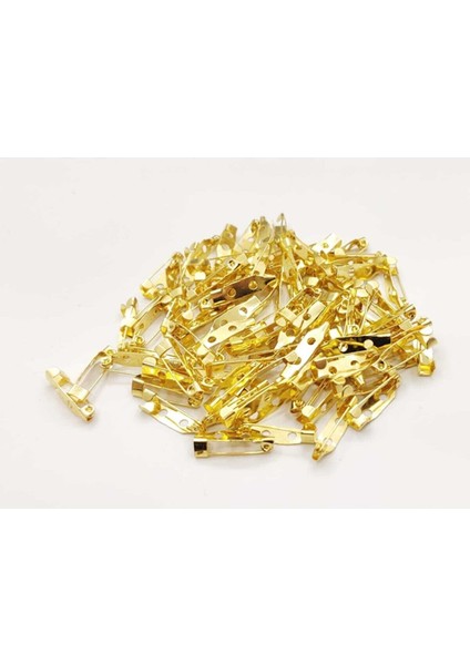 2 cm Gold Broş Iğnesi 50 Adet