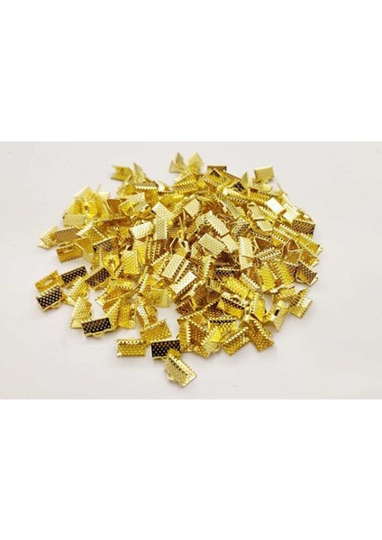 1 cm Gold Kaplama Timsah Kapama 50 Adet