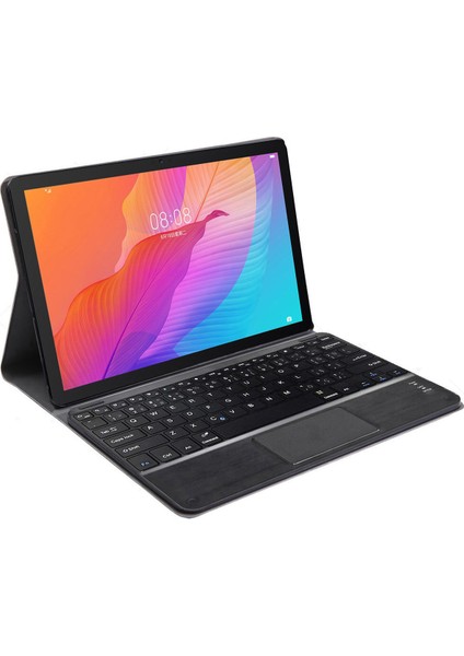Huawei Matepad T10S 10.1 Inch Bluetooth Touchpad Klavye + Standlı Kılıf - Bkk5