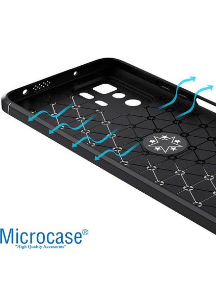 Xiaomi Poco X3 Gt Focus Serisi Yüzük Standlı Silikon Kılıf - Siyah modelleri