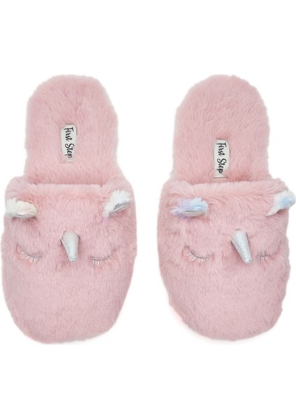 Peluş Unicorn Anne Terlik ve Bebek Panduf (Terlik ve Panduf Ayrı Satılmaktadır.)