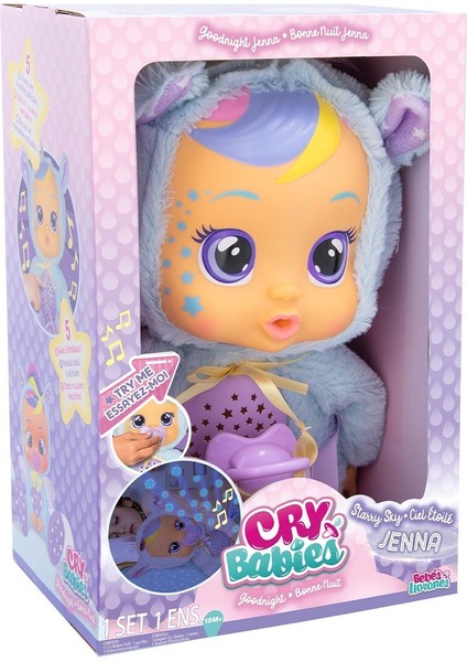 Giochi Preziosi CYB14000 Cry Babies - Iyi Geceler Jenna, 84070, +18 Ay